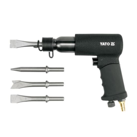 Ciocan pneumatic Yato YT-0990, 3200Bpm, 1.5kG, cu accesorii