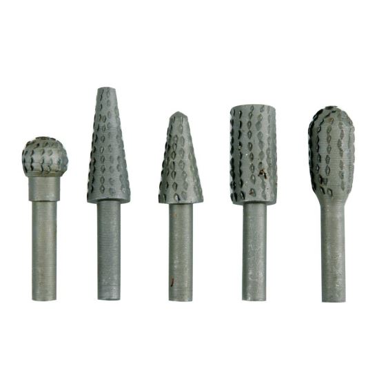 Set accesorii pentru slefuit si polizat Vorel 25450, 5 buc, cu tija 