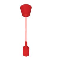 Pendul Volta Red, E27, maxim 60W, 850lm, rosu