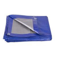 Prelata impermeabila Strend Pro UV Profi, densitate 140g/m², 8X12 m, inele de prindere, albastra