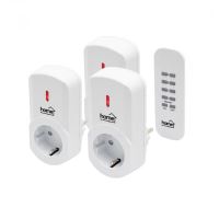 Set prize telecomandabile, Home TH 1013, putere 1000 W, 3 prize, telecomanda