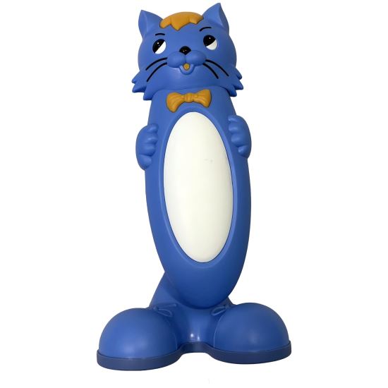 Veioza pentru camera copilului, Kitty Blue, albastra, max 11 W, 350 lm, G23