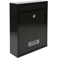 Cutie postala Vorel 78555, otel, 360x260x80mm, negru, 2 chei