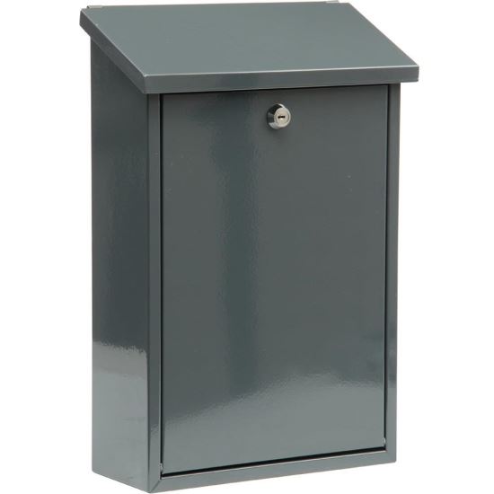 Cutie postala Vorel 78571, otel, 400x250x100mm, Gri, 2 chei