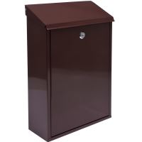 Cutie postala Vorel 78572, otel, 400x250x100mm, Maro, 2 chei