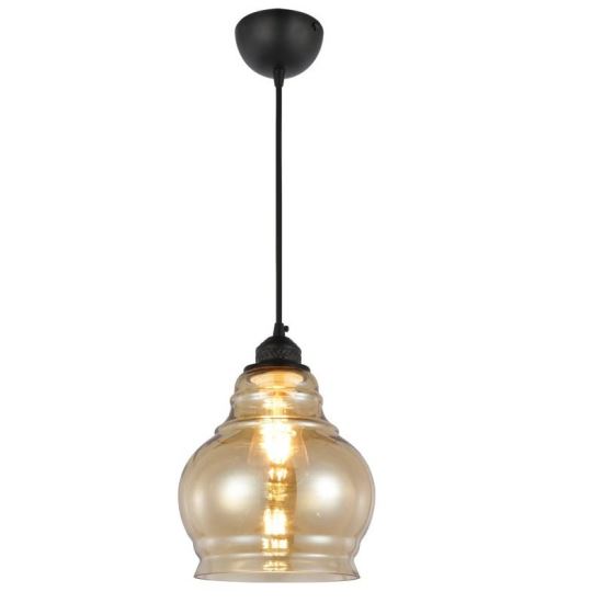 Pendul Rondo Copper, maxim 60 W, sticla, IP20, E27