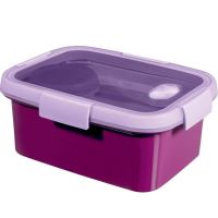 Cutie de alimente Curver Smart ToGo Lunch kit 1.2 L, Plastic, Mov