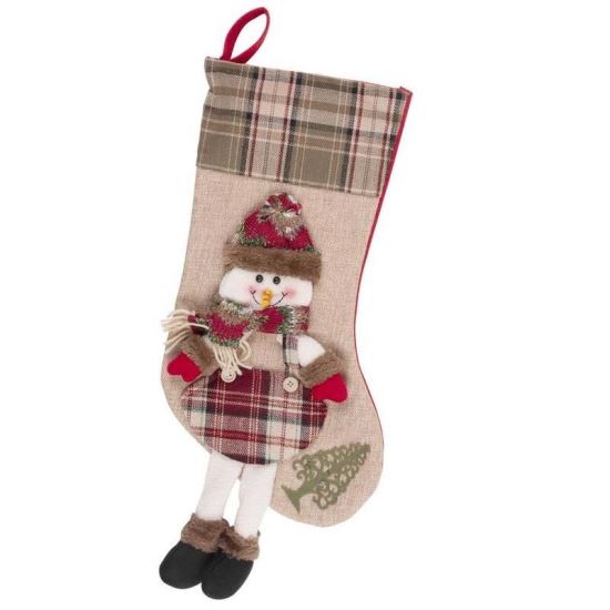 Cizma decorativa pentru cadouri Strend Pro XmJ014, chip de fetita, 50 cm