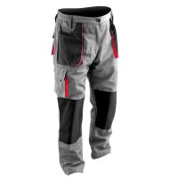 Pantaloni de lucru Yato YT-80287, marimea L, 5 buzunare, gri/negru