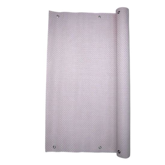 Paravan pentru balcoane sau terase, Strend Pro Polyratan Bej,  dimensiune 0.9x3 m, UV, 800 g/m2