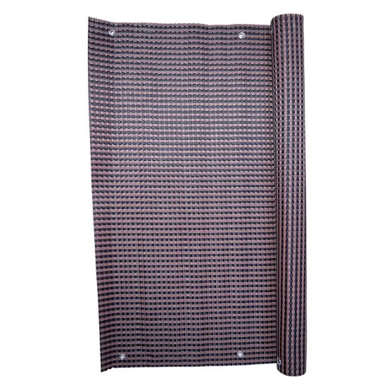 Paravan pentru balcoane sau terase, Strend Pro Polyratan 77,  dimensiune 0.9x3 m, UV, 800 g/m2