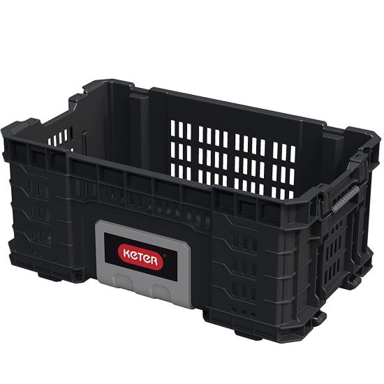 Lada pentru scule portbagaj, Keter 17202245 Pro GEAR Crate, 57.5 x 34 x 28.2 cm