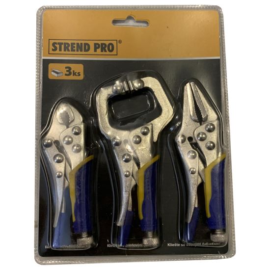 Set 3 clesti pentru sudura Strend Pro ZJ001128, prindere/fixare
