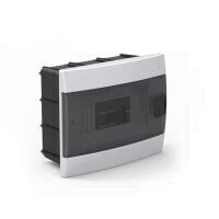 Tablou sigurante 8 module, TEB-8A, Alb, Incastrabil