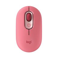 Mouse wireless optic, rezolutie 4000 dpi, 4 butoane, USB, Roz
