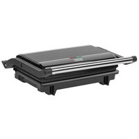 Grill electric Teesa 1000 W, suprafata striata  230 x 145 mm
