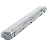 Corp suport pentru tuburi led, Profix-60D, 2xT8, IP54, max 2x20W