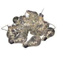 Ghirlanda cu 15 becuri pentru exterior, Home ML 15 Globe, IP44, lungime 3.5m