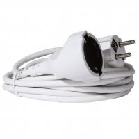 Cablu prelungitor cu cupla Home  NV 2-10/W, lungime 10 m, alb