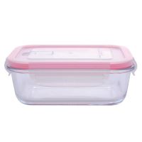 Caserola cu capac etans Strend Pro MagicHome BSG3, 1000 ml, 20x15x6 cm, sticla borosilicata