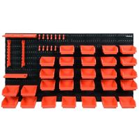 Panou cu cutii organizatoare pentru accesorii, Vorel 79771, dimensiune 475 x 272 x 15 mm, 48 piese