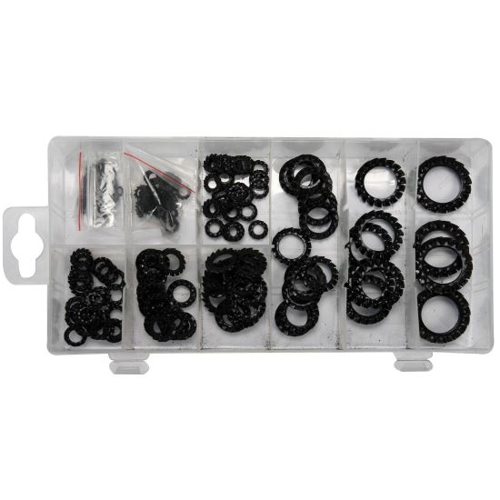 Set 200 saibe Yato YT-06863, cu crestaturi exterioare anti-vibrante 