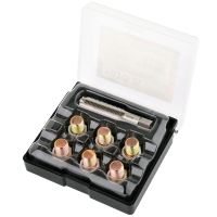 Kit pentru reparare filet busoane ulei Yato YT-17571, M13x1.5mm, 7 piese