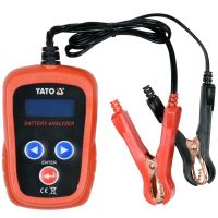 Tester electronic pentru baterii auto 12V, Yato YT-83113, LCD, 200-1200A