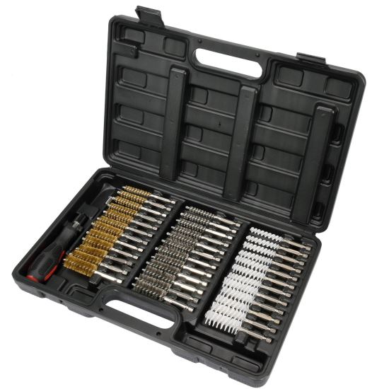 Set perii pentru curatat scaune de injector  Yato YT-08196, 1/4, 8-19mm