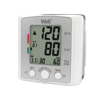 Tensiometru digital pentru incheietura Well Vigor, 2 x AAA, LCD