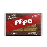 Bricheta din lemn Strend Pro PE-PO, aroma cacao, 40 bucati, pentru seminee, gratare