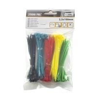 Set 200 coliere PVC Strend Pro 100x2,5 mm, multicolor