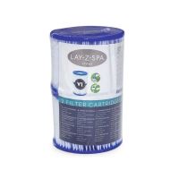 Set 2 filtre  Bestway® 60311 Lay-Z-Spa™ Cartridge VI, diametru 10 cm