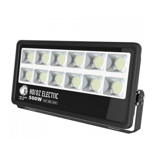 Proiector profesional Lion-500, putere 500W, lumina rece, IP65, 85-265V