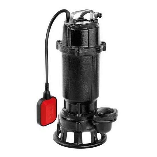 Pompa submersibila cu tocator pentru fose septice Yato YT-85350, material fonta,  750 W  