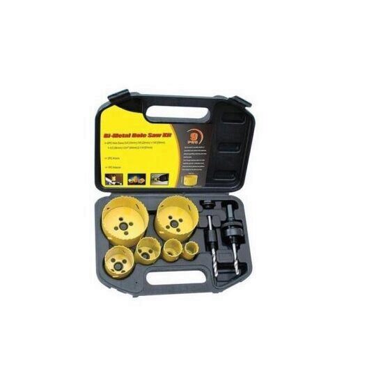 Set carote bi-metal, Strend Pro PRO BHS 6689, dimensiune 22-73 mm, 9 piese