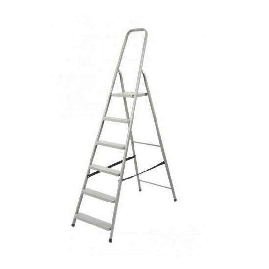 Scara din otel, pliabila Strend Pro Eurogold TR6, 6 trepte