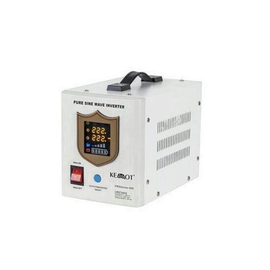 UPS pentru centrale termice Kemot PROsinus-300, sinus pur, 300 W, Afisaj led