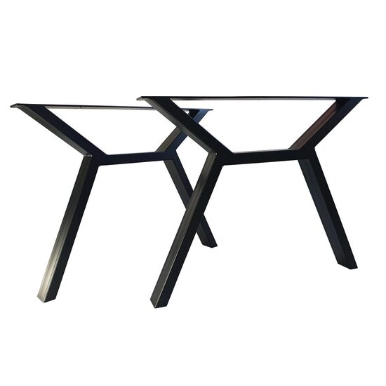 Set 2 picioare pentru masa, Krodesign KRO-1281, dimensiune 71x90 cm