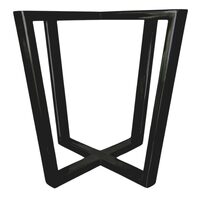 Cadru pentru masuta cafea, Krodesign KRO-1285, Inaltime 40 cm, Latime 35/45 cm
