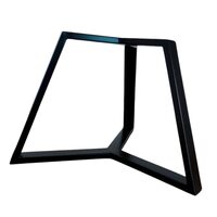 Cadru pentru masuta, Krodesign KRO-1286, Inaltime 41 cm, Latime 42/70 cm