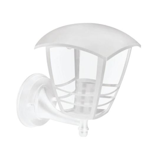 Felinar de perete Nar-1, corp aluminiu, 170x240x210 mm, alb, IP44