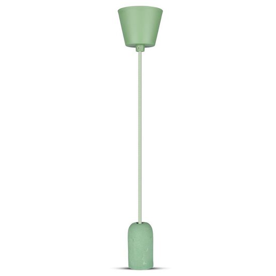 Pendul tavan, ceramica, Verde, fara bec, E27, dimensiune 50 x 95 x 1050 mm