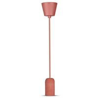 Pendul tavan, ceramica, Pastel, fara bec, E27, dimensiune 50 x 95 x 1050 mm