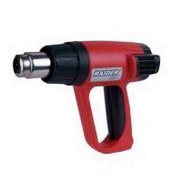 Suflanta cu aer cald pentru lipit, Raider RDP-HG16, 2000 W, afisaj LCD, valiza transport cu accesorii