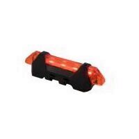Lampa cu led pentru bicicleta, Home BV 14/RD, culoare rosie, reincarcabila