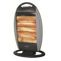 Radiator cu halogen de podea, Home FK 21, 1200 W, 3 trepte de putere 