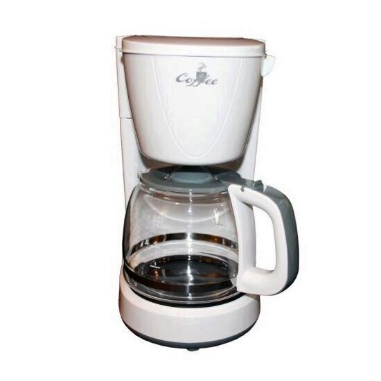 Cafetiera Home HG KV 06, putere 800 W, capacitate vas 1 L, alb