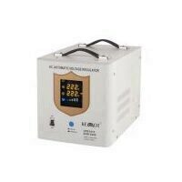 Stabilizator de tensiune cu servomotor Kemot URZ3415, 3000 VA, LCD display
