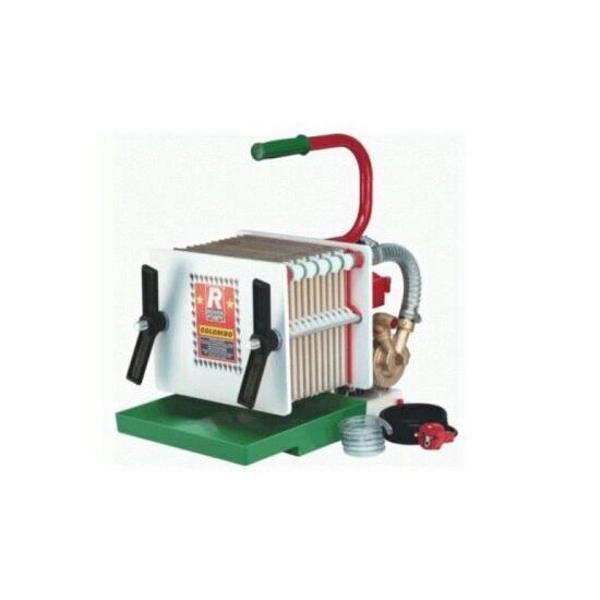 Filtru vin Rover Colombo 12, capacitate 350-500 L/h, 12 placi, dimensiune 20 x 20 cm, pompa bronz